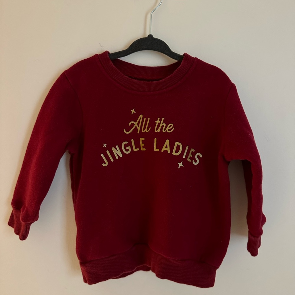 Red Kids Shirt - All the Jingle Ladies